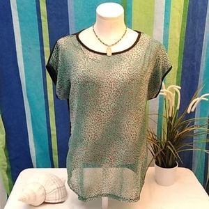 Annalee + Hope Sheer Blouse